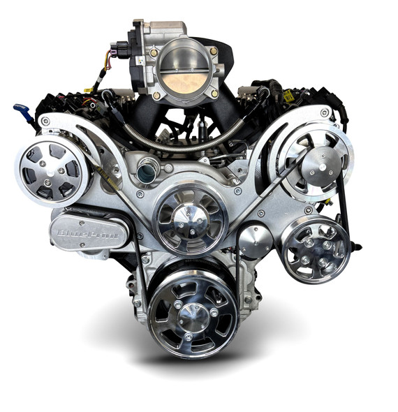 427CI GM LS Compatible Deluxe Dressed -EFI -Polished Kit