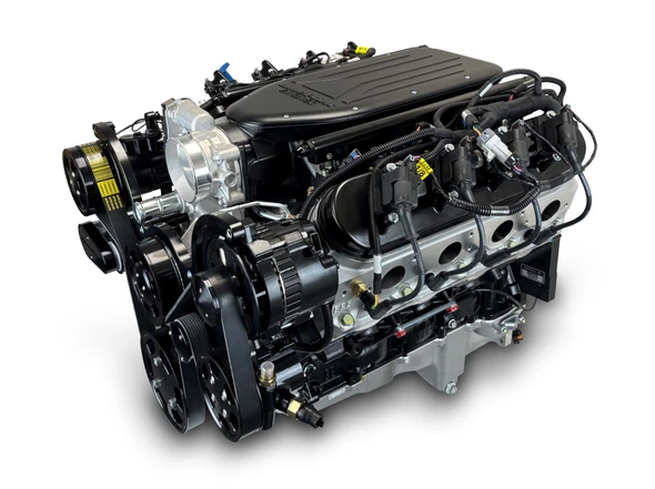 427CI GM LS Compatible Deluxe Dressed -EFI -Black Kit, Engine Complete Assembly, Gearstar Performance Transmissions