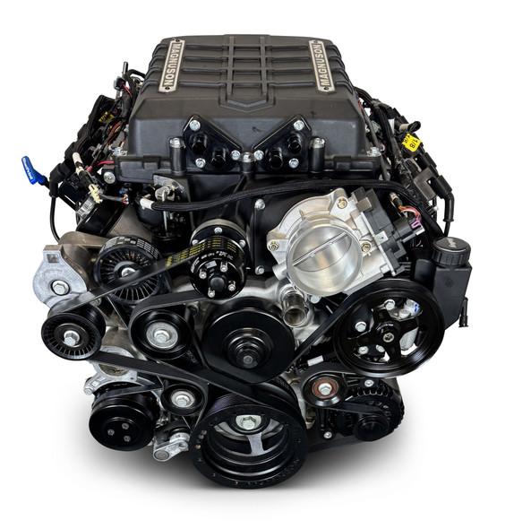 376CI GM LS Compatible Deluxe Dressed -Supercharged -Black Kit, Engine Complete Assembly, Gearstar Performance Transmissions