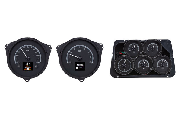 1968-77 Chevy Corvette HDX System, Black Face