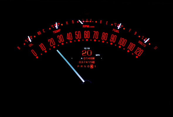 1955-56 Chevy Car RTX Instrument System