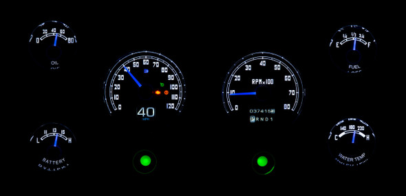 1955-59 GMC Truck RTX Instrument System, RTX Instrument Systems, Gearstar Performance Transmissions