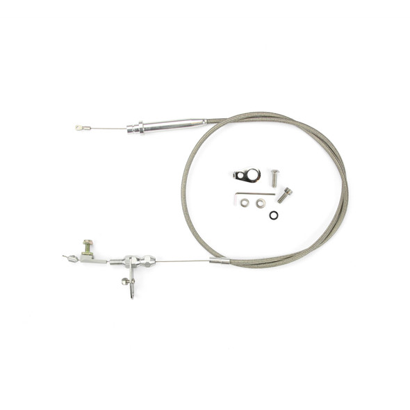42" Hi-Tech Stainless Steel Housing Th-200 Kickdown Cable , Gearstar Performance Transmissions
