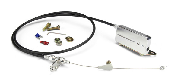 48" Universal Black Housing Electric Th-400 Kickdown Cable , Gearstar Performance Transmissions
