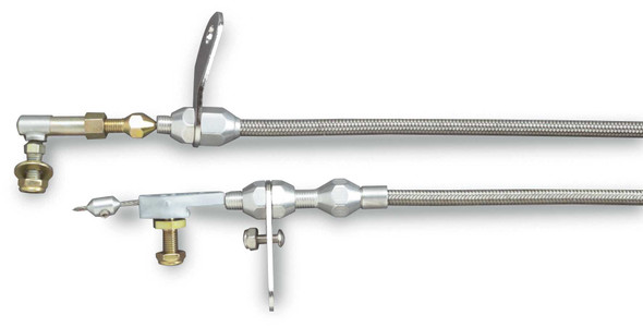 48" Hi-Tech Stainless Steel Housing 904 Kickdown Cable , Gearstar Performance Transmissions