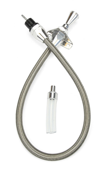 Hi-Tech Flexible Stainless Firewall Mount Trans Dipstick For 700-R4 , Gearstar Performance Transmissions