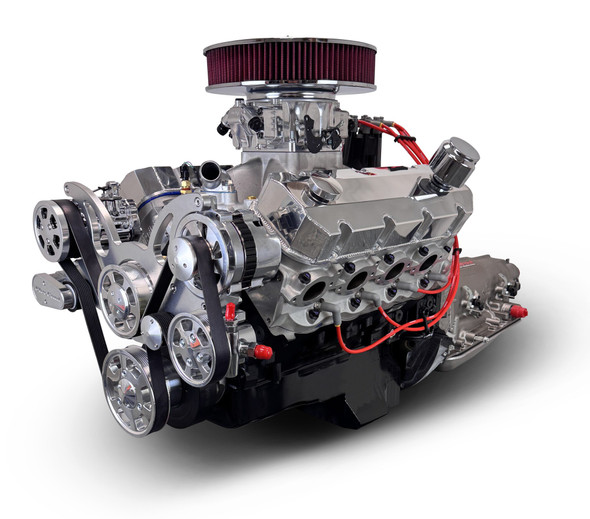 Standard Edition GM Compatible Builder Series - EFI - Polished Pulley Kit, Engine Complete Assembly, Gearstar Performance Transmissions