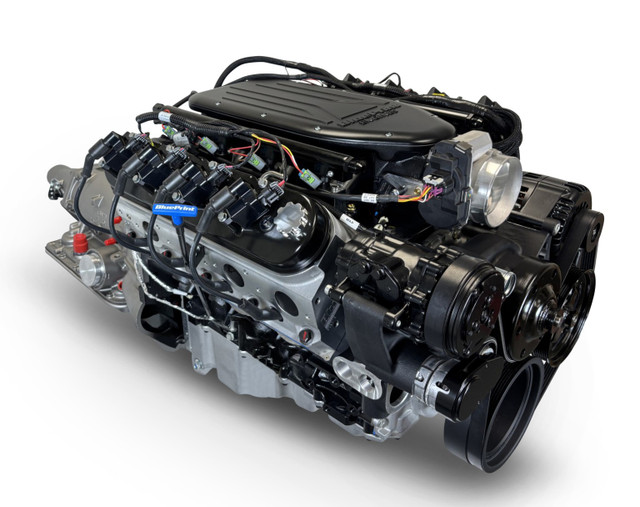 376 c.i. Standard Edition GM LS Compatible Builder Series - 4L70E Automatic Transmission - EFI - Black Pulley Kit