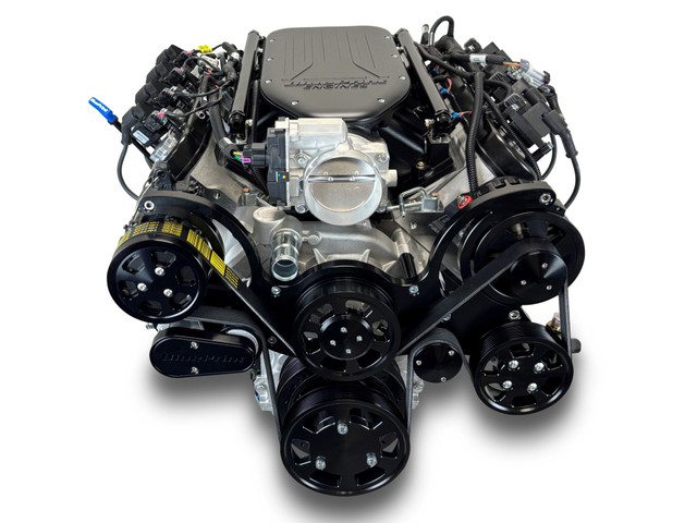 Standard Edition GM LS Compatible Builder Series - EFI - Black Pulley Kit