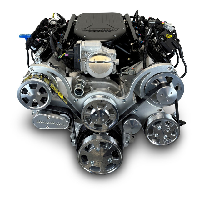 Standard Edition GM LS Compatible Builder Series - EFI - Polished Pulley Kit