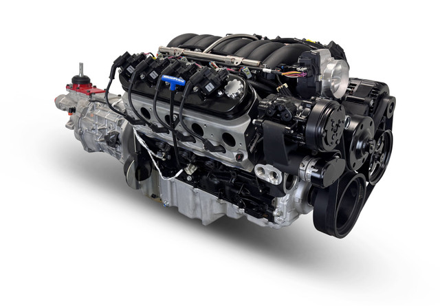 Standard Edition GM LS Compatible Builder Series - EFI - Black Pulley Kit, Engine Complete Assembly, Gearstar Performance Transmissions
