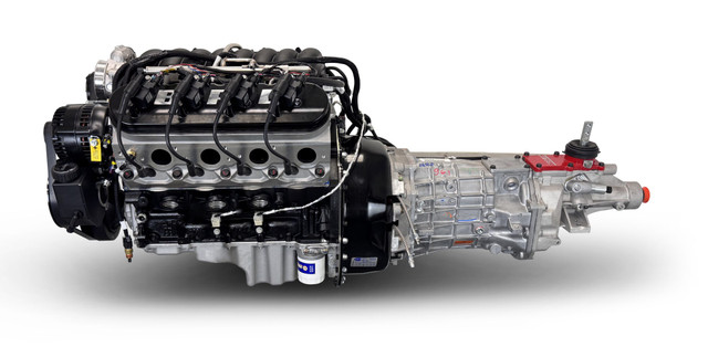 427 c.i. Standard Edition GM LS Compatible Builder Series - T56 Manual Transmission - EFI - Black Pulley Kit