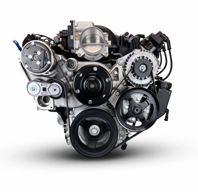 Standard Edition GM LS Compatible Builder Series - EFI - Natural Pulley Kit, Engine Complete Assembly, Gearstar Performance Transmissions