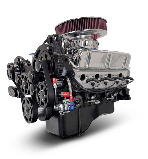 347 c.i. Ford Small Block Compatible Deluxe Dressed - Carb - Black Kit