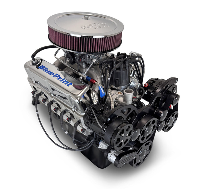 347 c.i. Ford Small Block Compatible Deluxe Dressed - Carb - Black Kit