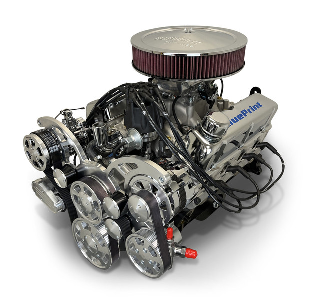 347CI Ford Small Block Compatible Deluxe Dressed -EFI -Rear Sump -Polished Kit, Engine Complete Assembly, Gearstar Performance Transmissions