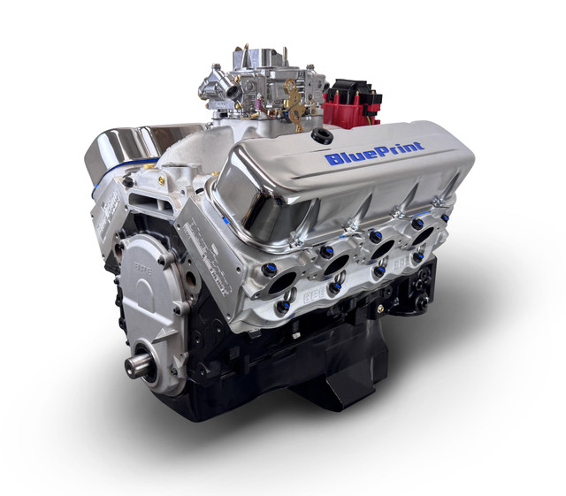 GM Big Block Compatible 496 c.i. Engine - 600 Horsepower - Base Dressed - Carbureted