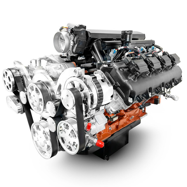 426CI Chrysler HEMI Compatible Deluxe Dressed -EFI -Polished Kit