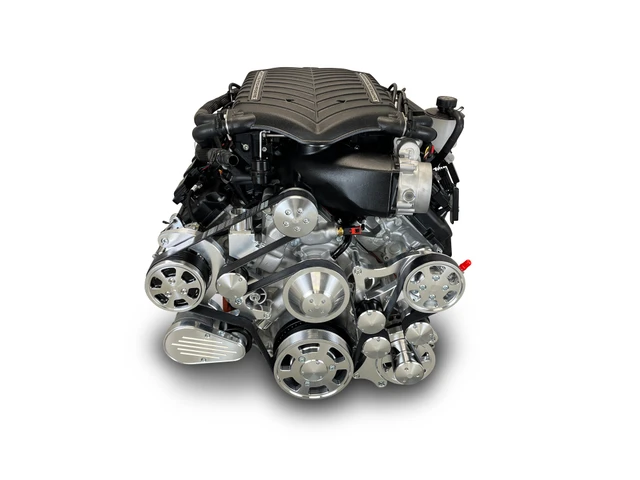 426CI Chrysler HEMI Compatible Deluxe Dressed -Supercharged -Polished Kit, Engine Complete Assembly, Gearstar Performance Transmissions
