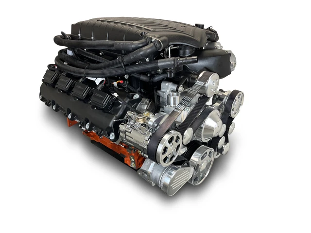 426CI Chrysler HEMI Compatible Deluxe Dressed -Supercharged -Polished Kit
