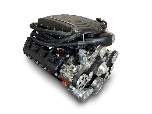 426CI Chrysler HEMI Compatible Deluxe Dressed -Supercharged -Polished Kit
