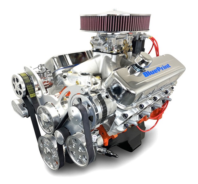 540CI GM Big Block Compatible Deluxe Dressed -Carb -Polished Kit, Engine Complete Assembly, Gearstar Performance Transmissions