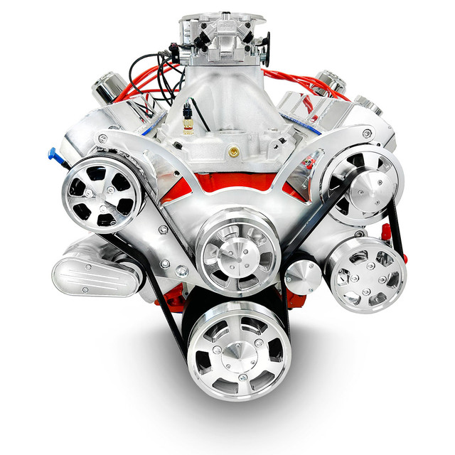 632CI GM Big Block Compatible Deluxe Dressed -EFI -Polished Kit
