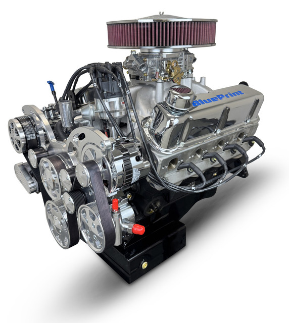 427CI Ford Small Block Compatible Base Dressed -Carb, Engine Complete Assembly, Gearstar Performance Transmissions