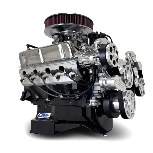 427CI Ford Small Block Compatible Deluxe Dressed -Carb -Rear Sump -Polished Kit