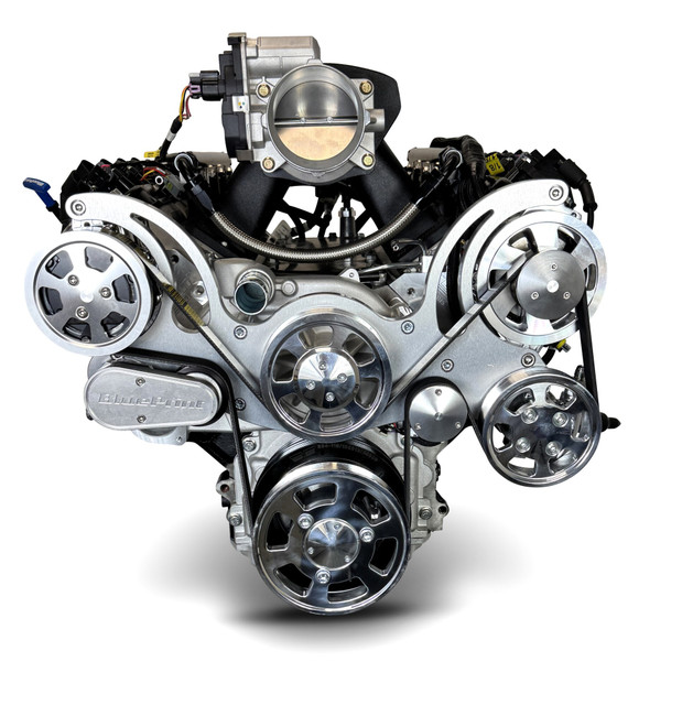 376CI GM LS Compatible Deluxe Dressed -EFI -Polished Kit
