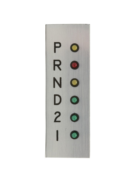 Gear Indicator Plate, Vertical W/Out OD, Gear Position Indicators, Gearstar Performance Transmissions