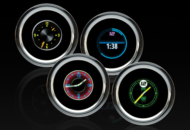 1955-56 Chevy Car GLC/GRFX Clock