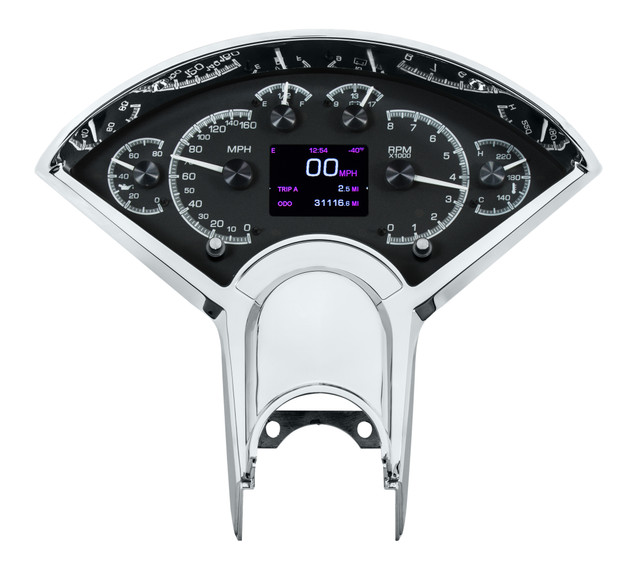 1955-56 Chevy Car HDX System, Black Face