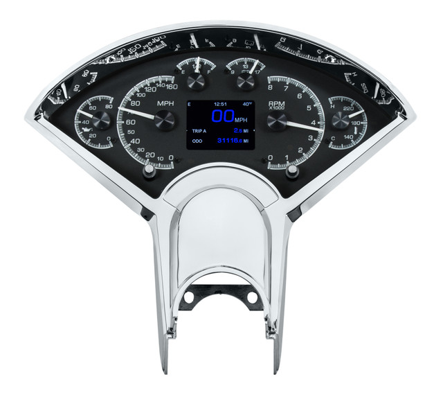 1955-56 Chevy Car HDX System, Black Face