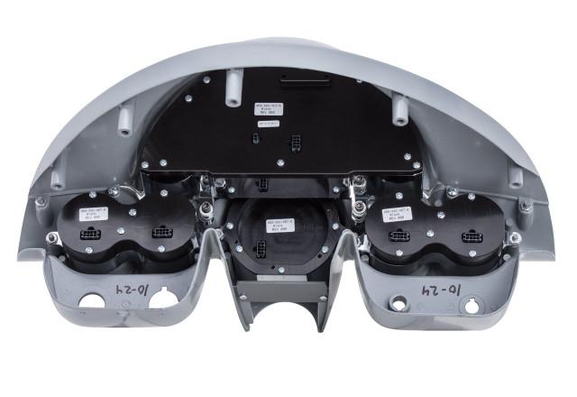 1958-62 Chevy Corvette HDX System, Black Face