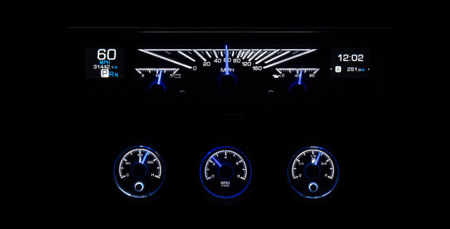1961-62 Chevy Impala HDX System, Black Face