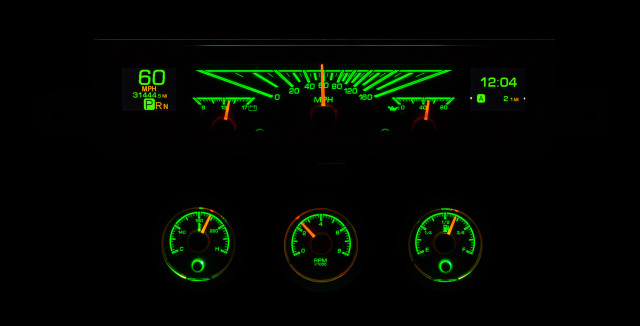 1961-62 Chevy Impala HDX System, Black Face