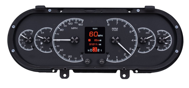 1963-65 Chevy Nova HDX System, Black Face