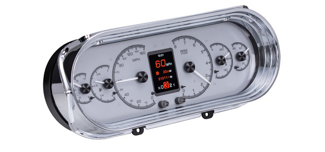 1963-65 Chevy Nova HDX System, Silver Face