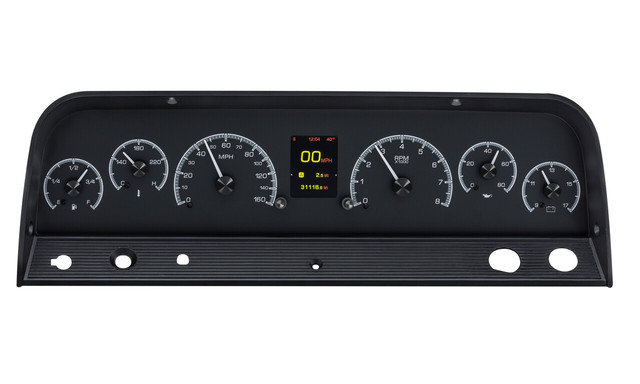 1964-66 Chevy Pickup HDX System, Black Face