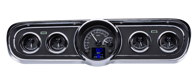 1965-66 Ford Mustang HDX System, Black Face
