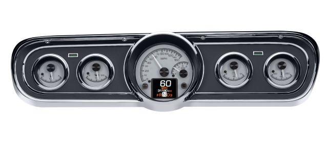 1965-66 Ford Mustang HDX System, Silver Face