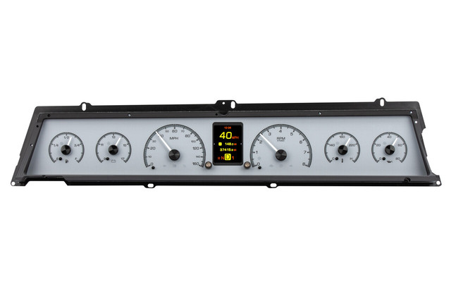 1966-67 Chevy Chevelle HDX System, Silver Face