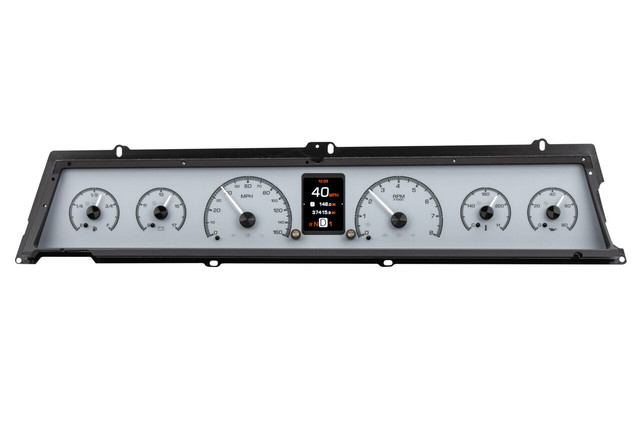 1966-67 Chevy Chevelle HDX System, Silver Face