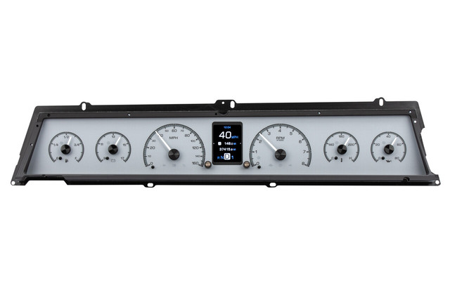 1966-67 Chevy Chevelle HDX System, Silver Face