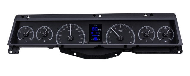 1966-67 Chevy Nova HDX System, Black Face
