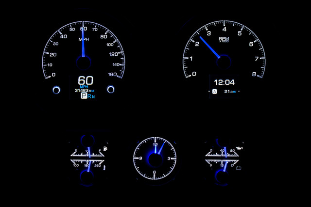 1967 Chevy Camaro W/Console Gauges HDX System, Black Face