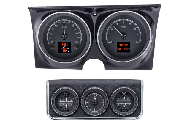 1967 Chevy Camaro W/Console Gauges HDX System, Black Face
