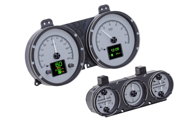 1967 Chevy Camaro W/Console Gauges HDX System, Silver Face