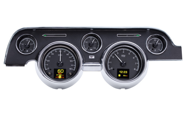 1967-68 Ford Mustang HDX System, Black Face